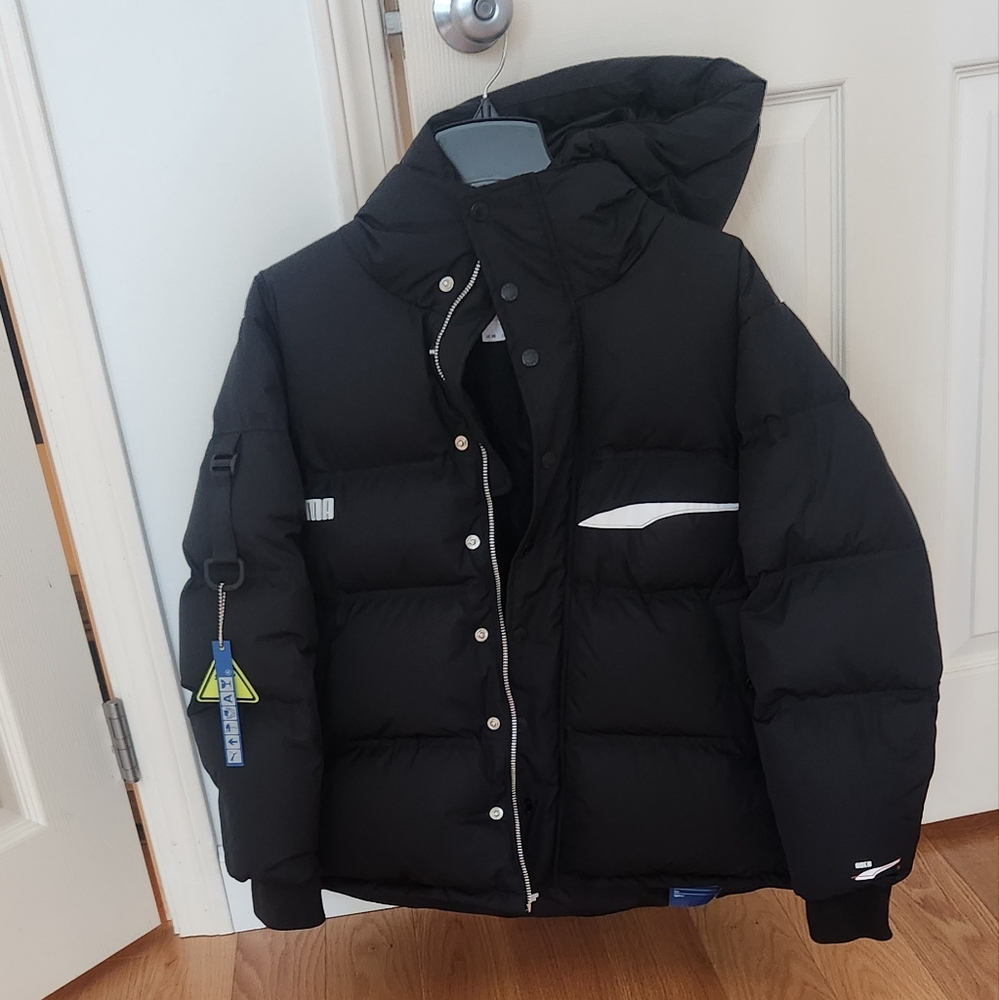 Puma X Ader Error Black Puffer Coat - image 1